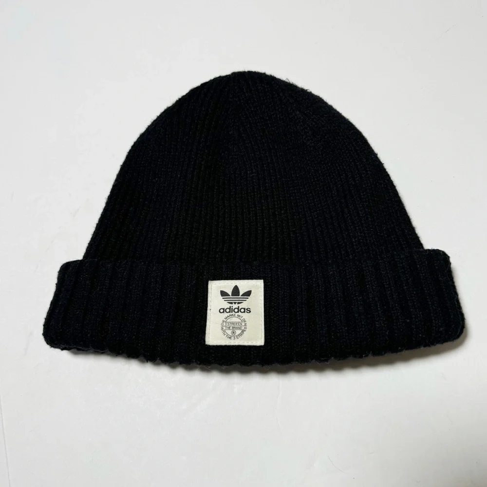 Adidas Black Knit Beanie